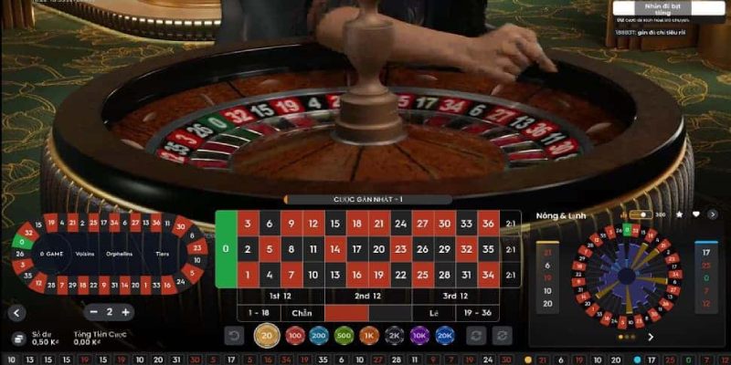 mẹo chơi roulette